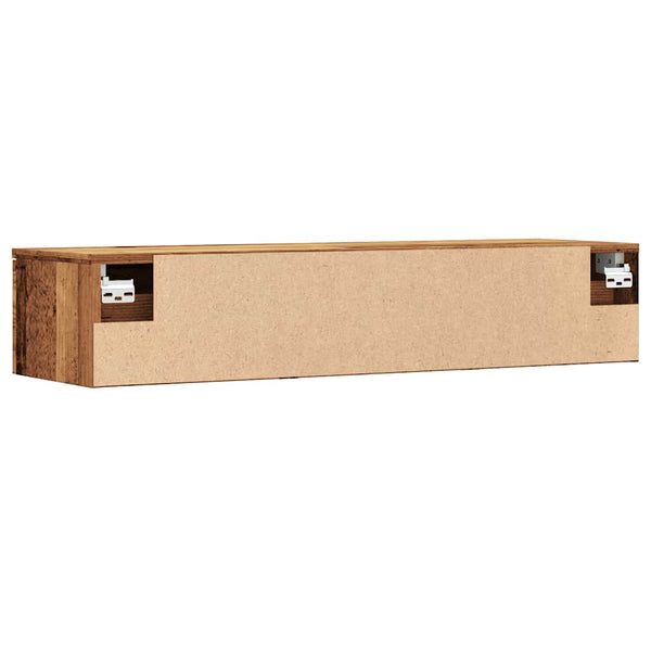 Wandschrank in Altholz-Optik, 102 cm