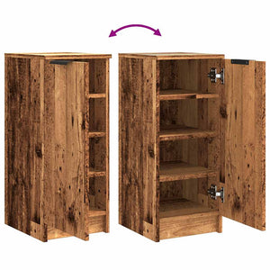 Schuhschrank Altholz-Optik, 70 cm