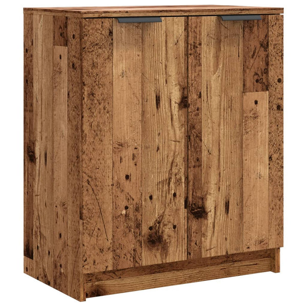 Schuhschrank Altholz-Optik 59x35x70 cm