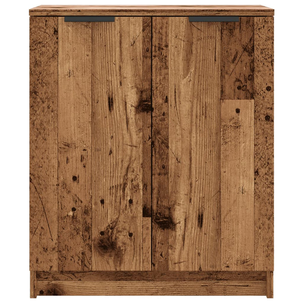 Schuhschrank Altholz-Optik 59x35x70 cm