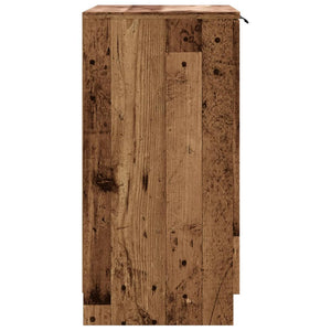 Schuhschrank Altholz-Optik 59x35x70 cm