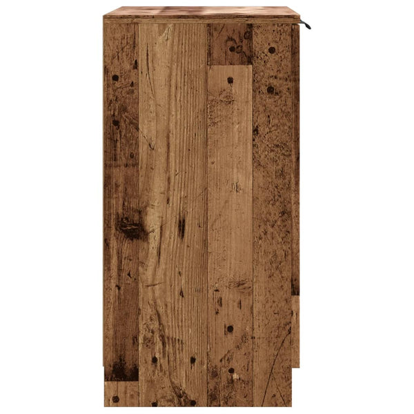 Schuhschrank Altholz-Optik 59x35x70 cm