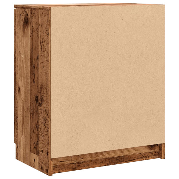 Schuhschrank Altholz-Optik 59x35x70 cm