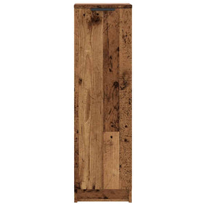 Schuhschrank Altholz-Optik