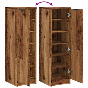 Schuhschrank Altholz-Optik