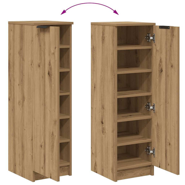 Schuhschrank Artisan-Eiche Holz