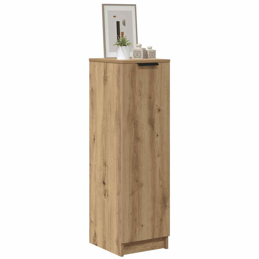 vidaXL Meuble à chaussures Chêne Artisan 29,5x35x100,5 cm Bois d'ingénierie