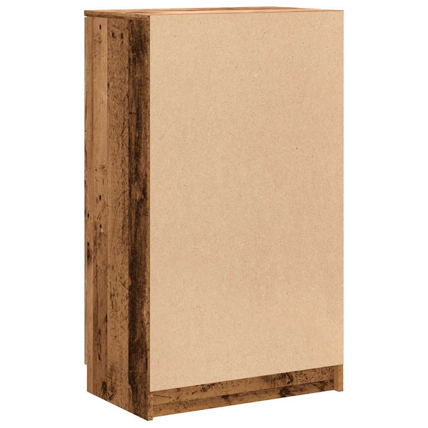 Schuhschrank Altholz-Optik, 59 cm