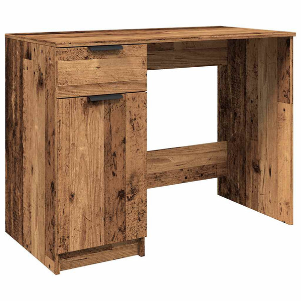 Schreibtisch Altholz-Optik 100 cm