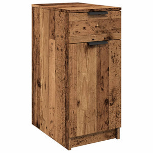 Büroschrank Altholz-Optik 33x50x75 cm