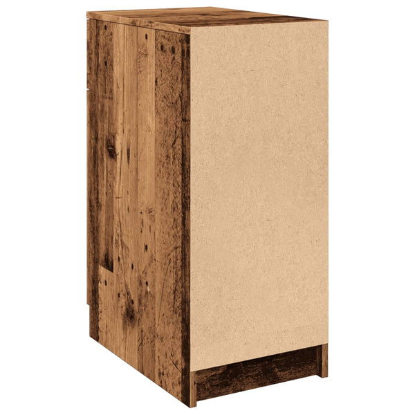 Büroschrank Altholz-Optik 33x50x75 cm