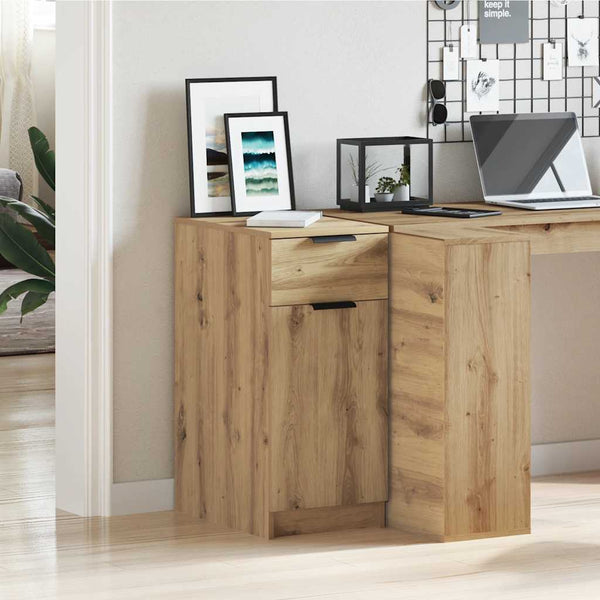 Büroschrank Artisan Eiche 33x50x75 cm