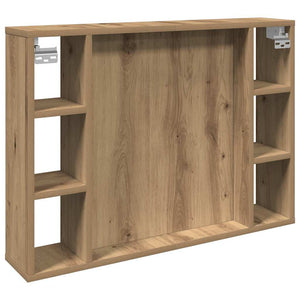 LED Spiegelschrank Artisan Eiche 76 cm