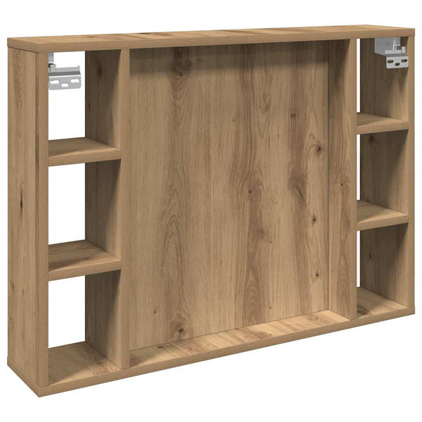 LED Spiegelschrank Artisan Eiche 76 cm
