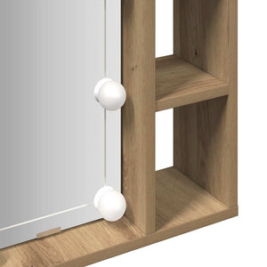 LED Spiegelschrank Artisan Eiche 76 cm