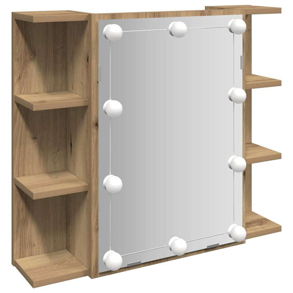LED Spiegelschrank Artisan Eiche 70x60 cm