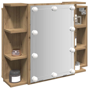 LED Spiegelschrank Artisan Eiche 70x60 cm