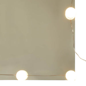 LED Spiegelschrank Altholz 90 cm