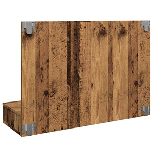 LED Spiegelschrank Altholz 90 cm