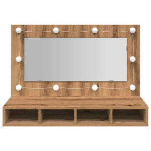 LED Spiegelschrank Artisan-Eiche 90cm