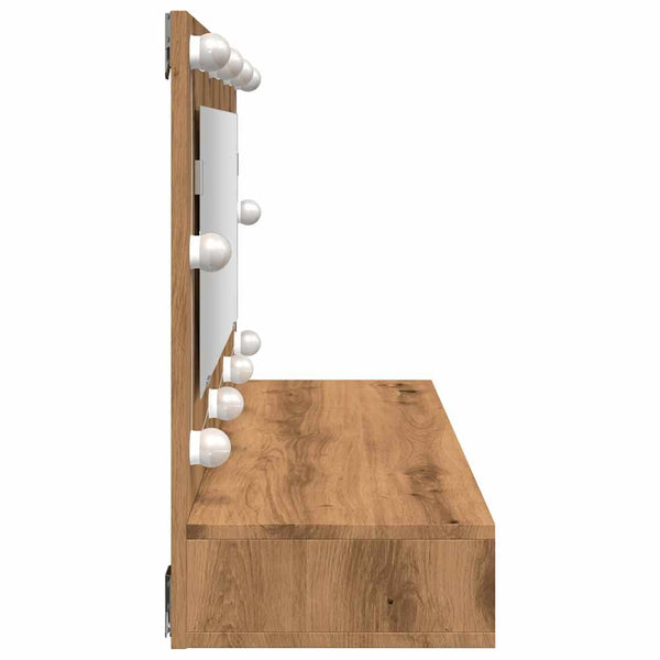 LED Spiegelschrank Artisan-Eiche 90cm