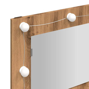 LED Spiegelschrank Artisan-Eiche 90cm