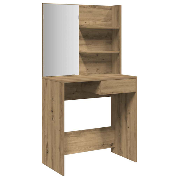 Schminktisch mit Spiegel Artisan-Eiche 74,5 cm