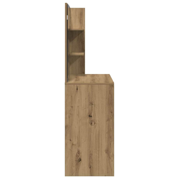Schminktisch mit Spiegel Artisan-Eiche 74,5 cm