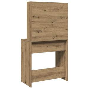 Schminktisch mit Spiegel Artisan-Eiche 74,5 cm