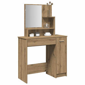 Schminktisch mit Spiegel Artisan-Eiche