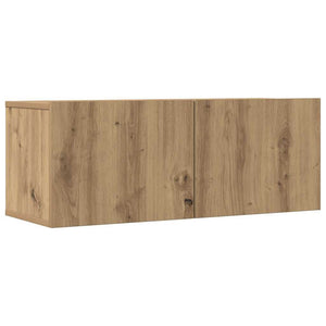 TV-Wandschränke 80x30x30 cm, 2er Set Eiche