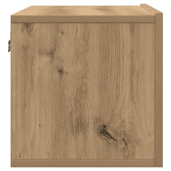 TV-Wandschränke 80x30x30 cm, 2er Set Eiche
