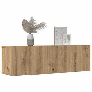 TV-Wandschränke Artisan-Eiche, 2er-Set