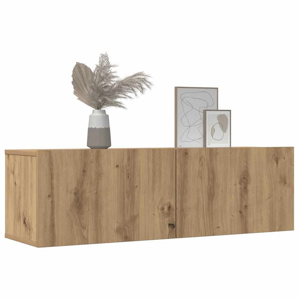 TV-Wandschränke Artisan-Eiche, 2er-Set
