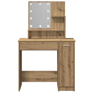 Schminktisch mit LED Artisan Eiche 86,5 cm