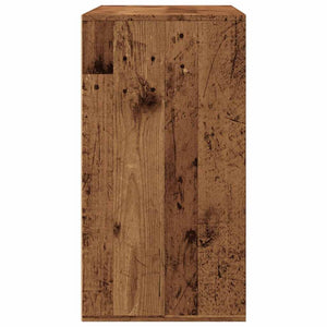 Kosmetikschrank Altholz-Optik 80x75 cm