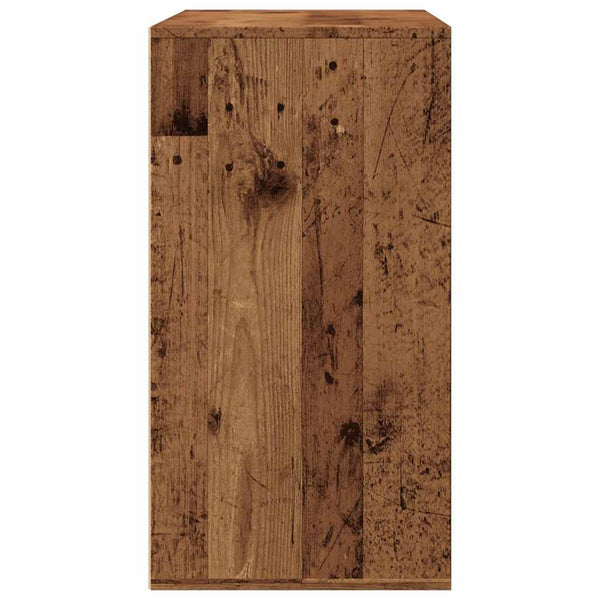 Kosmetikschrank Altholz-Optik 80x75 cm