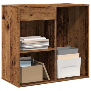 Kosmetikschrank Altholz-Optik 80x75 cm