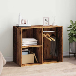 Ankleideschrank Altholz 80x40x65 cm