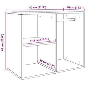 Ankleideschrank Artisan Eiche 80x65 cm