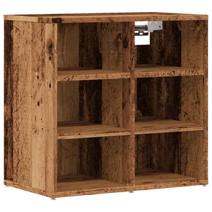 Schuhschrank Altholz-Optik, 52 cm
