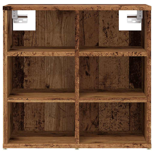 Schuhschrank Altholz-Optik, 52 cm
