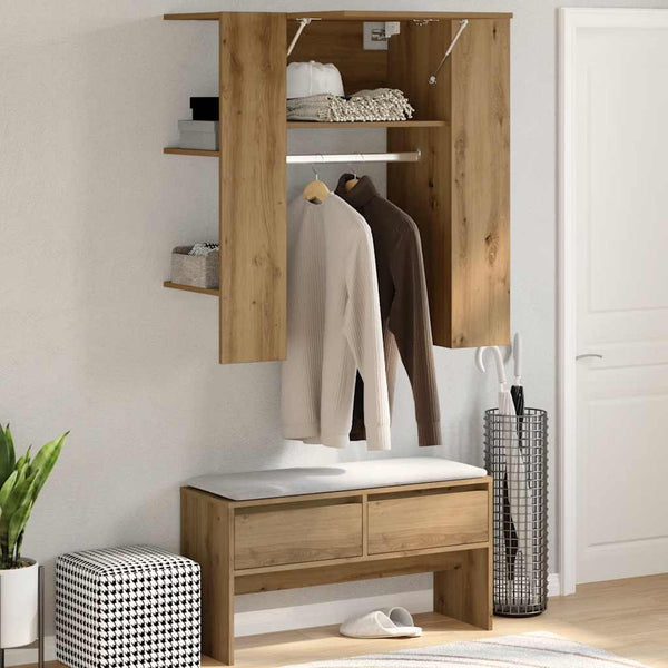 Flurschrank Artisan-Eiche, 97,5 cm