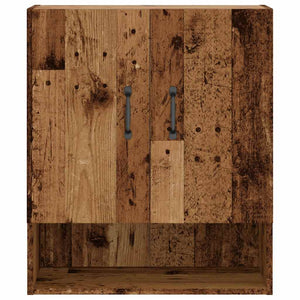Wandschrank in Altholz-Optik, 60 cm