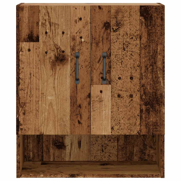 Wandschrank in Altholz-Optik, 60 cm