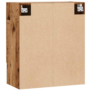 Wandschrank in Altholz-Optik, 60 cm