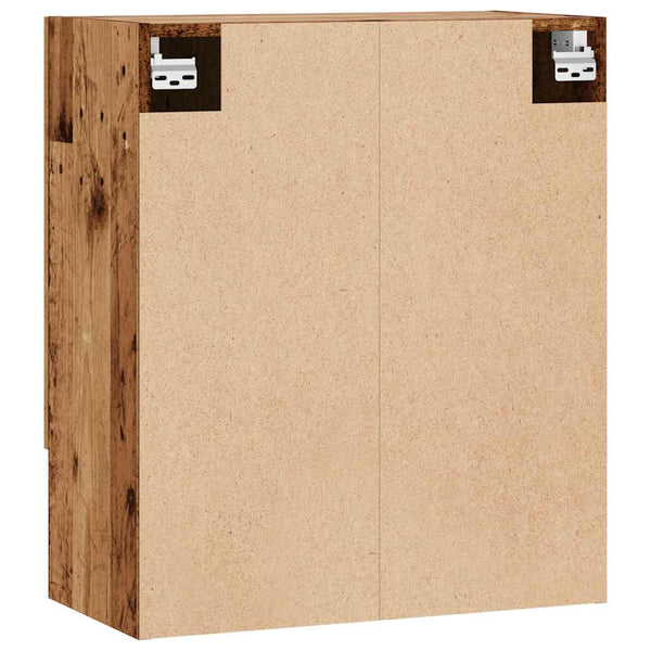 Wandschrank in Altholz-Optik, 60 cm