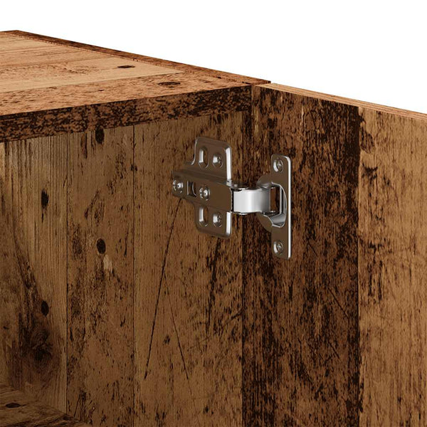Wandschrank in Altholz-Optik, 60 cm