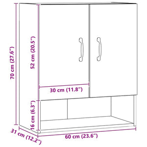 Wandschrank Artisan Eiche 60x70 cm