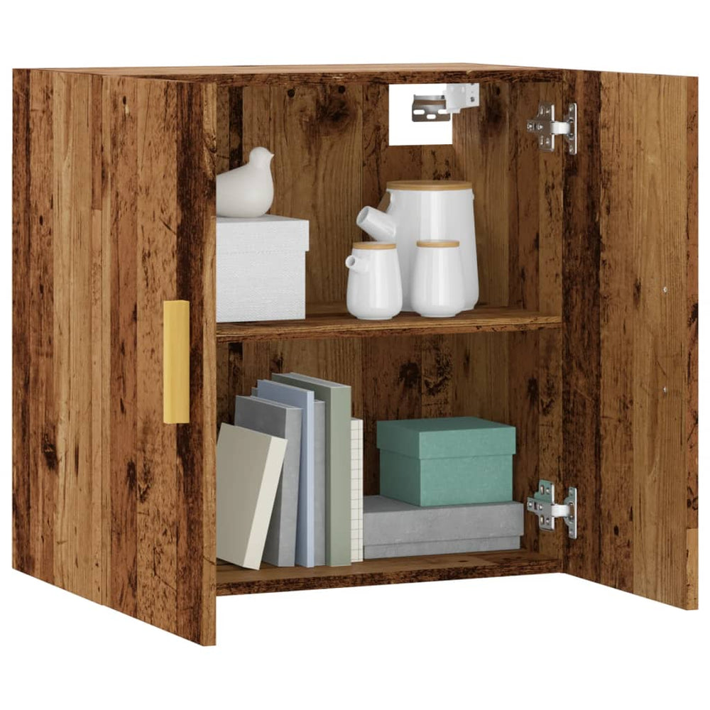 Wandschrank Altholz-Optik 60 cm